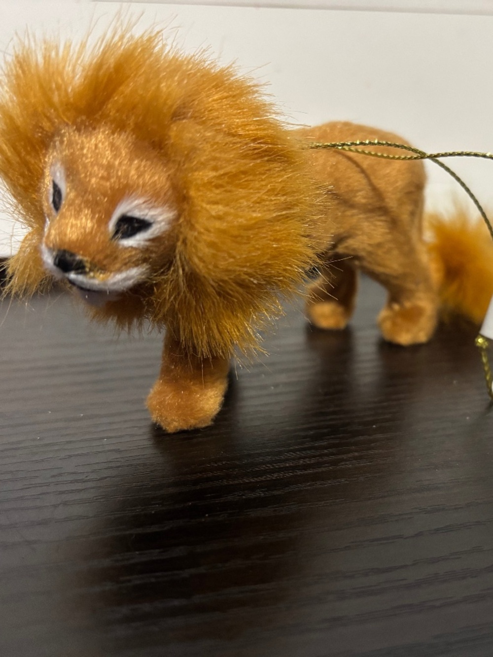 Faux Fur African Lion Christmas Tree Ornament Holiday – Wondershop Target